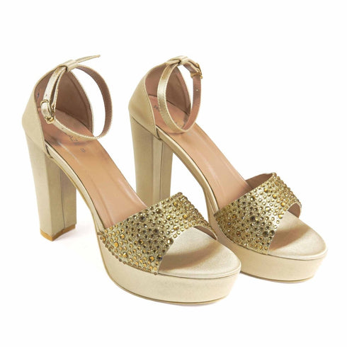 Women Formal Block Heel - 62836S - Block Heel - Walkeaze